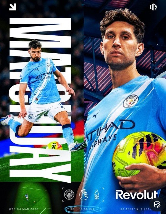 星空体育app下载-曼城发布战诺丁汉森林海报，斯通斯迪亚斯出镜|鲁本·迪亚斯|曼城官方|后卫|鲁本-迪亚斯|积分榜_新浪体育_新浪新闻